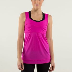 23. Lululemon hot pink tame me tank